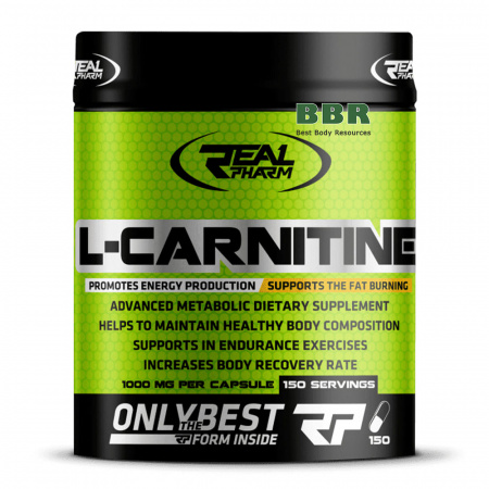 L-Carnitine 1000mg 150caps, Real Pharm