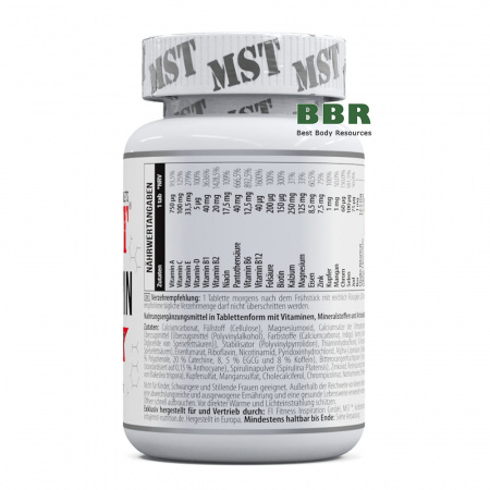 Vitamin Kick 60 Tabs, MST