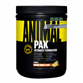 Animal Pak Powder 369g, Universal Nutrition