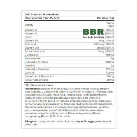 Gold Standard Workout Pack, Optimum Nutrition