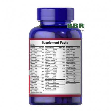 Ultra Man Max Daily Multi Timed Release 90 Tabs, Puritans Pride