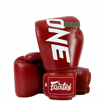 Перчатки Боксерские BGV1-One Leather Red, Fairtex