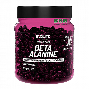 Beta Alanine 300 Caps, Evolite
