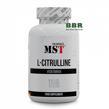 L-Citrulline 1100 120 Caps, MST