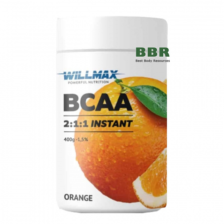 BCAA 2:1:1 Instant 400g, Willmax