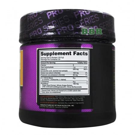 Pro BCAA 390g, Optimum Nutrition Pro BCAA 390g, Optimum Nutrition