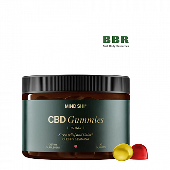 CBD Gummies 750mg 30 Gummies, Mind Shi