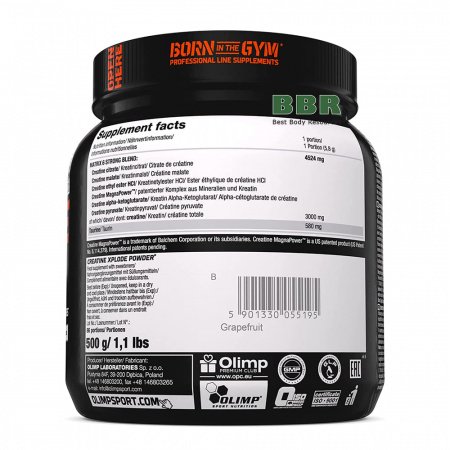 Creatine Xplode 500g, Olimp