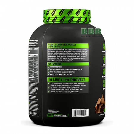 Combat XL Mass Gainer 2722g, MusclePharm