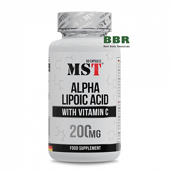 Alpha Lipoic Acid With Vitamin C 60 Caps, MST