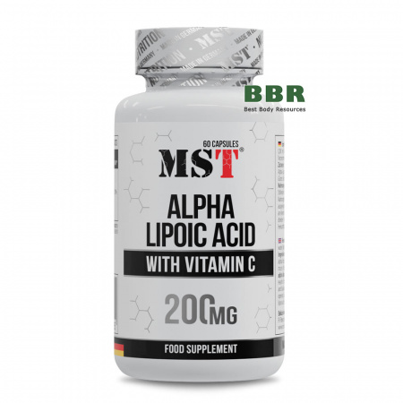 Alpha Lipoic Acid With Vitamin C 60 Caps, MST