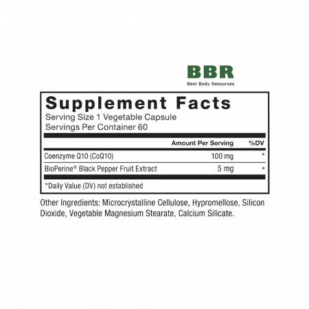 CoQ10 100mg 60 Veg Caps, Force Factor