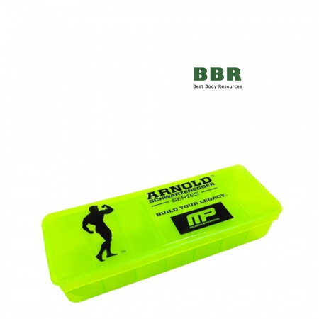 Таблетница Arnold Pill Box 7 Section, MusclePharm