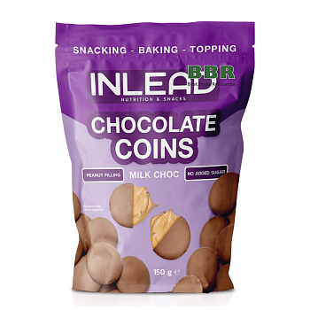 Chocolate Coins 150g, Inlead