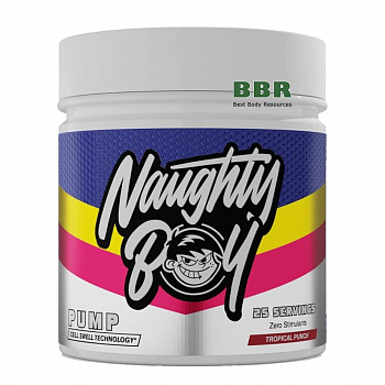 PUMP Pre-Workout 400g, Naughty Boy