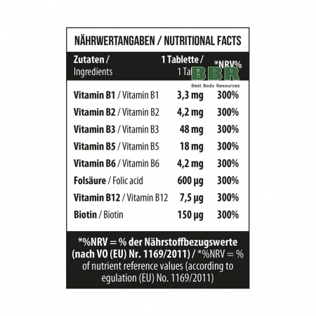 Vitamin B-300 100 Tabs, MST