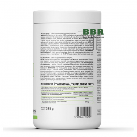Creatine HCL 1200 300 Caps, OstroVit Creatine HCL 1200 300 Caps, OstroVit