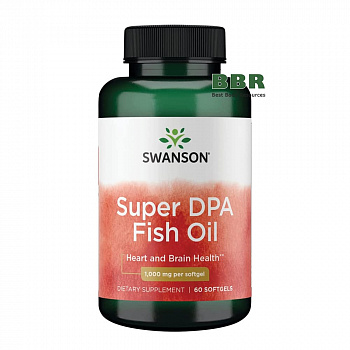 Super DPA Fish Oil 60 Softgels, Swanson
