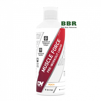 Muscle Force Pre-Workout Liquid 500ml, Dorian Yates