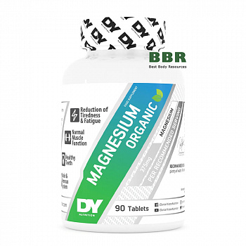 Magnesium Citrate Organic 90 Tabs, Dorian Yates