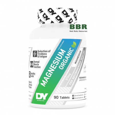 Magnesium Citrate Organic 90 Tabs, Dorian Yates