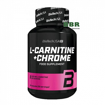 L-Carnitine plus Chrome 60 Caps, BioTechUSA