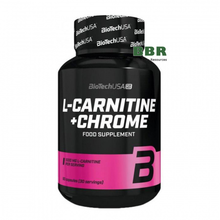 L-Carnitine plus Chrome 60 Caps, BioTechUSA