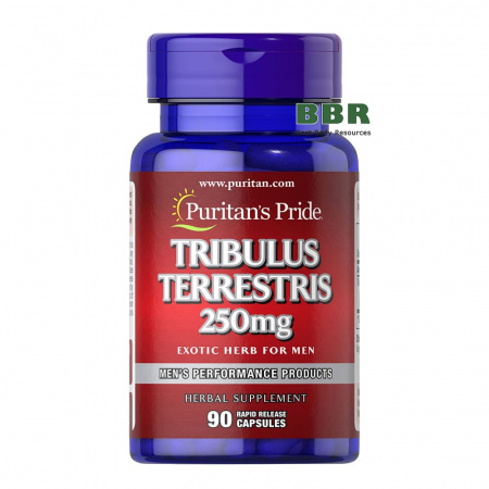 Tribulus Terrestris 250mg 90 Caps, Puritans Pride