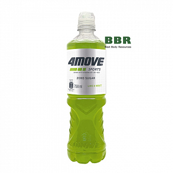 Isotonic Sports Drink Zero 750ml, 4MOVE