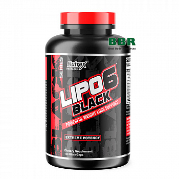 Lipo-6 Black 120 caps, Nutrex