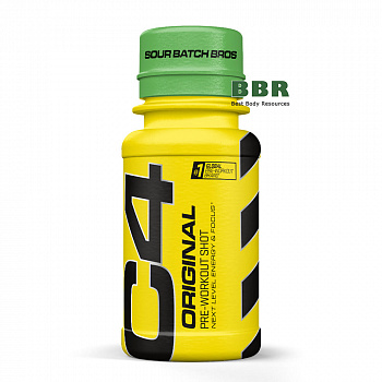C4 Original Pre-Workout Shot 60ml, Cellucor