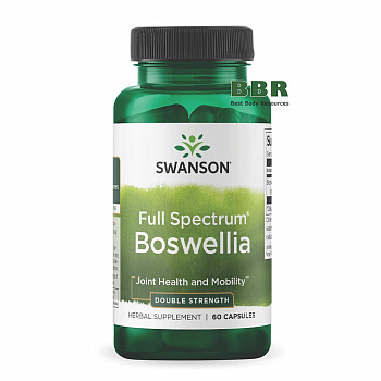 Full Spectrum Boswellia 800mg 60 Caps, Swanson