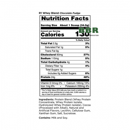 R1 Whey Blend 4,7kg, Rule One R1 Whey Blend 4,7kg, Rule One