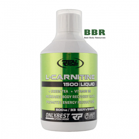 L-Carnitine Liquid 1500 500ml, Real Pharm