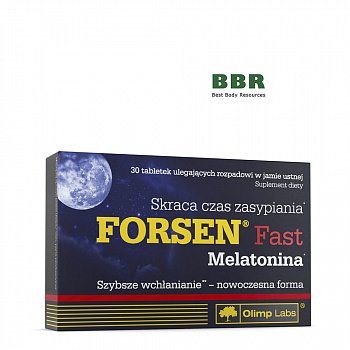 Forsen Fast Melatonina 30 Tabs, Olimp