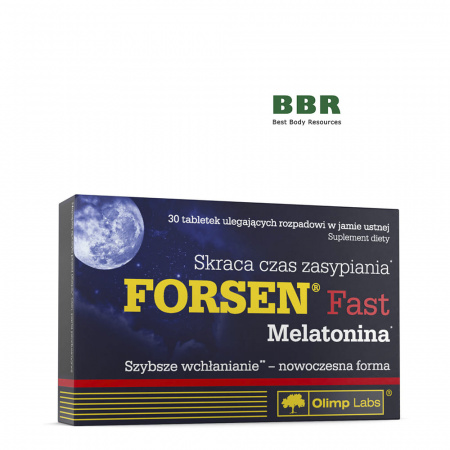 Forsen Fast Melatonina 30 Tabs, Olimp