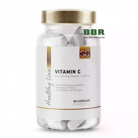 Vitamin C-500 Calcium Ascorbate-C with Bioflavonoids 90 Caps, Sport Generation