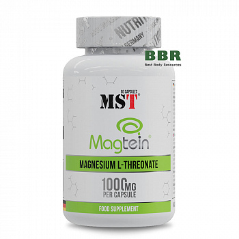 Magtein Magnesium L-Threonate 1000mg 60 Caps, MST