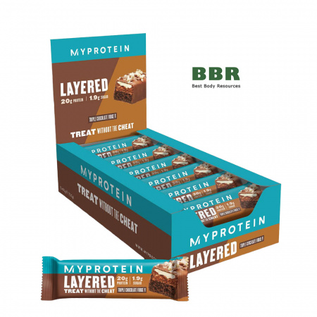 Layered Protein Bar 60g, MyProtein