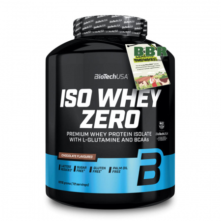 Iso Whey Zero Lactose Free 1816g, BioTechUSA