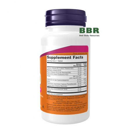 B-50 250 Tabs, NOW Foods