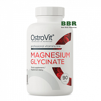 Magnesium Glycinate 400mg 90 Caps, OstroVit