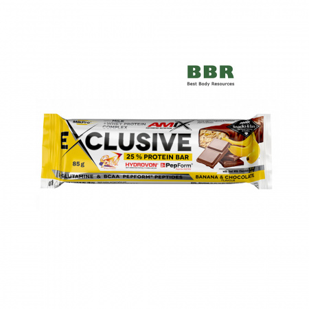 Exclusive Protein Bar 85g, Amix
