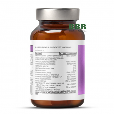Methyl B-Complex 30 Caps, OstroVit Pharma