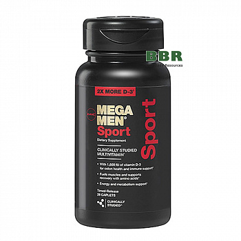 Mega Men Sport 28caps, GNC