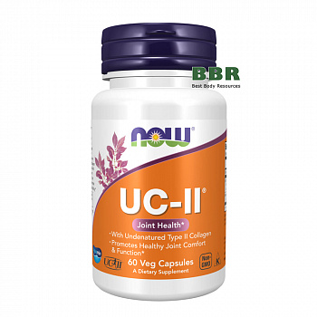UC-II 60 Veg Caps, NOW Foods