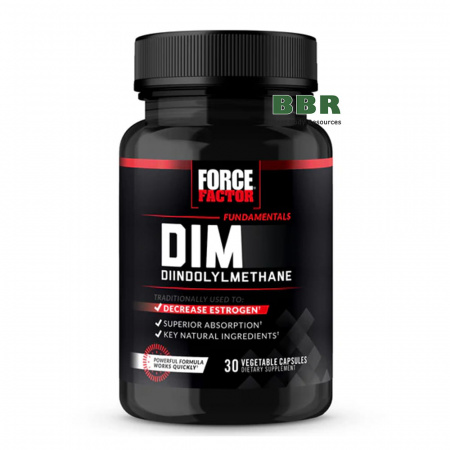 DIM Diindolylmethane 30 Veg Caps, Force Factor