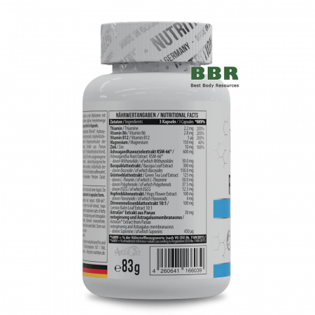 Relax IQ No Stress 90 Veg Caps, MST