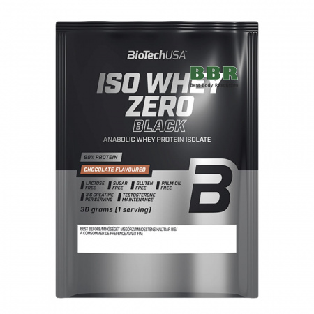 Iso Whey Zero Black 30g, BioTechUSA