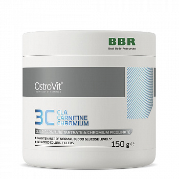 3C CLA + Carnitine + Chromium 150g, OstroVit